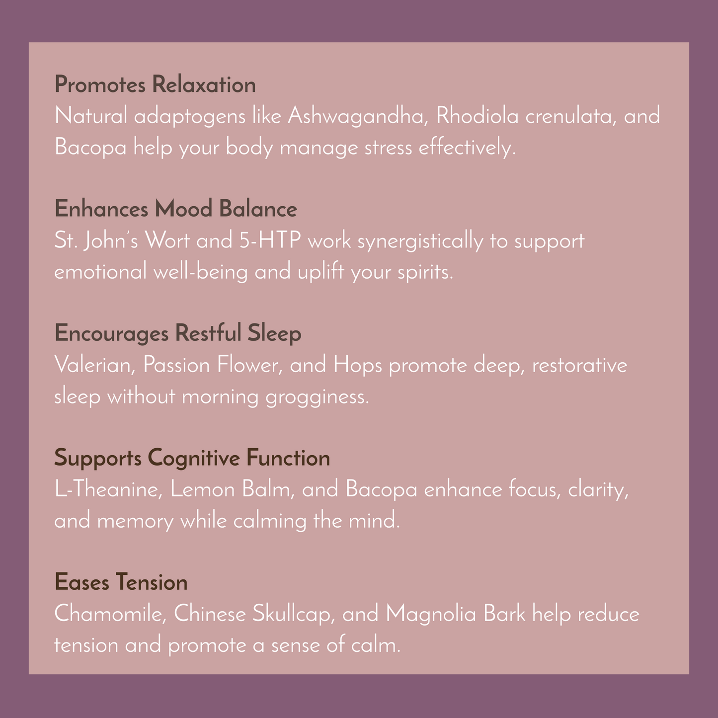 Deep Calm Formula