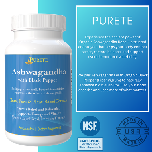 Ashwagandha with Black Pepper